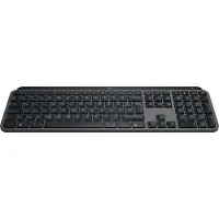 Logitech Trådlöst tangentbord - - MX Keys S - Bluetooth - Bakgrundsbelyst - Tysta tangenter - Grafit