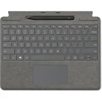 Microsoft Surface Pro Keyboard - Näppäimistö - ohjauslevyllä, kiihtyvyysanturilla, Surface Slim Pen 2 -säilytys- ja latausalustalla - QWERTY - engl...