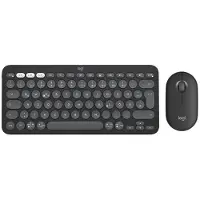 Logitech Pebble 2 Combo - Näppäimistö ja Hiirisetti - Englanti (UK) - Musta