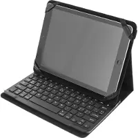 Deltaco – Suojus ja Bluetooth näppäimistö 10" tableteille, musta (TB-137)