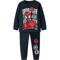 Name It Mini Nmmocti Spider Ls Nightset Mar - Navy - 104