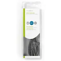 Nedis 3.5 mm uros-naaras stereoaudiokaapeli