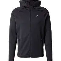 Peak Performance Men's Rider Essentials Zip Hood Black/black/ Välikerrospuserot S