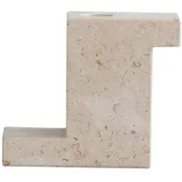 101 Copenhagen Brick kynttilänjalka kalkkikivi 10,5x12,5 cm Kalkkikivi