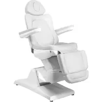 Azzurro Mode Sähköinen kosmetiikkatuoli Azzurro 870 3 Vahva Bianca