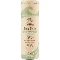 Suntribe Sports Zinc Stick mineraalisuojapuikko herkille alueille SPF 50 Mint Green 30 g