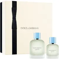 Dolce&Gabbana Light Blue Pour Homme EDT Duo Gift Set NEW lahjasetti miehille