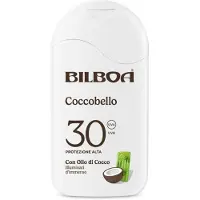 Bilboa Coccobello Latte aurinkosuojamaito sisältää kookosöljyä SPF 30 200 ml