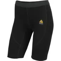 Aclima Warmwool Long Shorts Women's Jet Black Kerrasto alaosat M