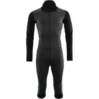 Aclima WarmWool Overall 3/4 Man Marengo/Jet Black/Green Gables Kerrasto setit M