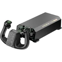 Moza Racing AY210 Force Feedback Yoke Base, lento-ohjaimen pohjayksikkö, musta