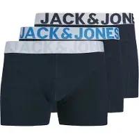 Jack & Jones Conor Solid Boxerit 3 Yksiköt