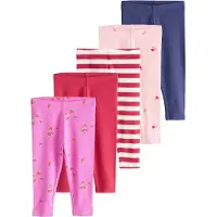 Next Leggingsit laivastonsininen / roosa / neonpinkki / punainen / valkoinen
