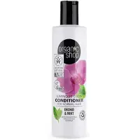 Raw Organic Organic Shop Luminous Glow Conditioner For Normal Hair Orchid &amp; Mint 280 ml