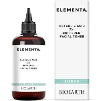 Bioearth Elementa Glycolic Acid 7% Buffered Facial Toner Kasvovesi 200ml