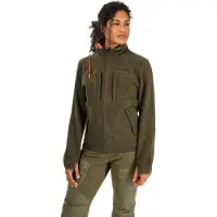 Bergans Women's Myrull Outdoor Jacket Dark Green Mud Synteettiset välikerrostakit M