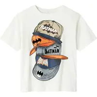 Name it Nkmadd Batman Ss Nreg Top Wab - White - 146-152