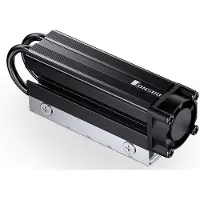 Jonsbo M.2-7, aktiivinen jäähdytysratkaisu M.2 2280 SSD-levylle, musta/hopea