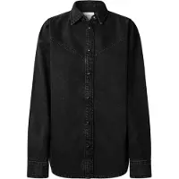 Pepe Jeans for woman. PL3051236 Odile shirt black (XL), Casual, Cotton, Long sleeve