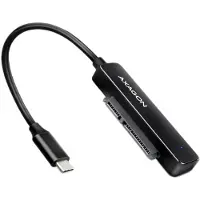 Axagon 3.2 Gen1 USB-C -adapteri 2.5" SATA III 6G HDD/SSD:lle, musta
