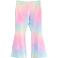 Lindex Flared Leggings In Velour - Purple - 122