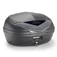 Kappa monolock takalaukku k466nt2 urban 46l, musta (kirkas heijastin)