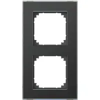 Schneider ELECTRIC EXXACT SOLID 2-OSAINEN KEHYS LASI MUSTA (WDE004852)