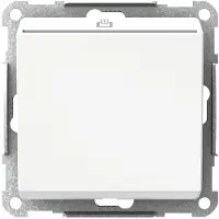 Schneider ELECTRIC EXXACT 2-NAPAINEN KORTTIKYTKIN VALKOINEN LED MERKKIVALO VALKOINEN (WDE002053)