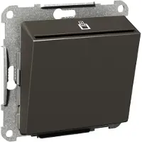 Schneider ELECTRIC EXXACT 2-NAPAINEN KORTTIKYTKIN VALKOINEN LED MERKKIVALO ANTRASIITTI (WDE003053)