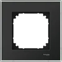Schneider ELECTRIC EXXACT SOLID 1-OSAINEN KEHYS LASI MUSTA (WDE004851)