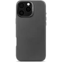Decoded Leather Backcover w/MagSafe for iPhone 16 Pro Max - Black
