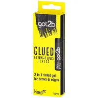 Schwarzkopf got2b4 Brows & Edges Glued Gel Black 16 ml kulmien muotoilugeeli