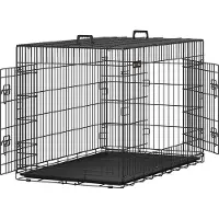 Hobby Hall Koiranhäkki, Feandrea, 122x81x76 cm, Musta