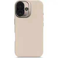 Decoded Leather Backcover w/MagSafe for iPhone 16 - Clay