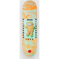 Almost Dilo Stuffed Super Sap R7 8" Skeittilaudan dekki valkoinen