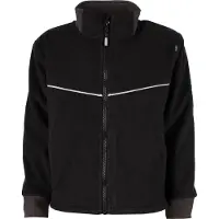 Lindberg Kids' Stormy Jacket Windfleece Black 110