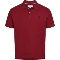 U.S. POLO ASSN. Paita 'Alfred' tummanpunainen