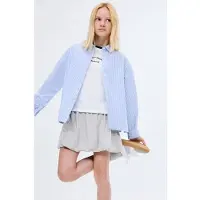 Mango Puffed Cotton Skirt - Grey - 7-8