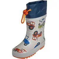 Playshoes Kumisaappaat marine / vaaleansininen / vaaleanharmaa / tummanoranssi