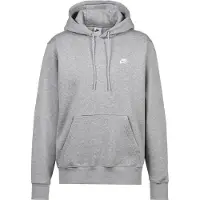 Nike Huppari Club - Harmaa/harmaa/valkoinen, koko Large