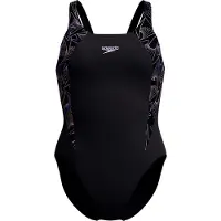 Speedo Womens Hyperboom Splice Muscleback - Black - 34