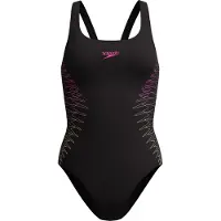 Speedo Placement Muscleback 1Pc - Black - 40