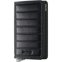 Secrid Premium Slimwallet Emboss Lines Black+