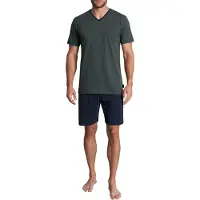 Tom Tailor Lyhyt pyjama tummansininen / khaki