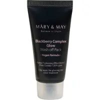 MARY & MAY Blackberry Complex Glow Wash off Pack - 30 g