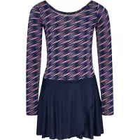 Hummel Hmljr Mix Gymsuit L/S - Pink - 122