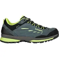 Lowa Men's Delago GORE-TEX Low Petrol/Lime Vaelluskengät 41.5