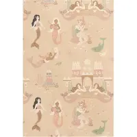 Majvillan Tapetti Mermaid Reef, Sandy Beige