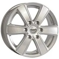 Mega Wheels Hercules 6 Silver 8.0X18 H2 6X139.7 (110.00) ET26 vanne