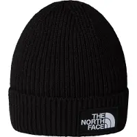 The North Face Kids Tnf Logo Box Cuffed Beanie - Black - ONE SIZE